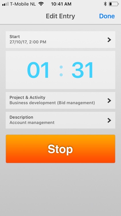 Yanomo Time Tracking