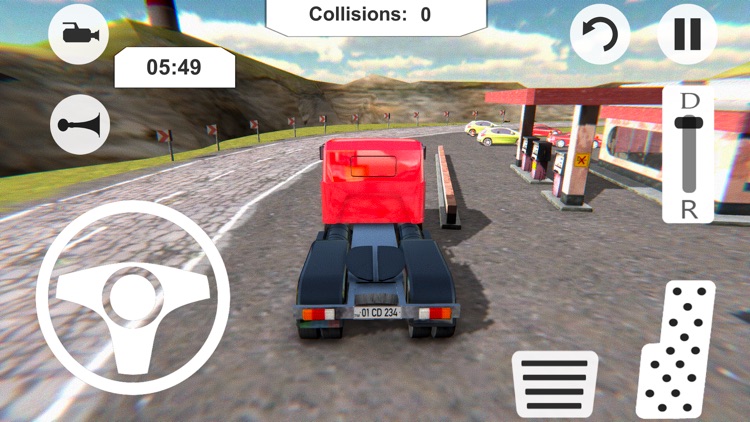 Hill Climb Gas Station Parking