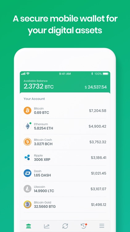 Evercoin: Bitcoin, Ripple, ETH