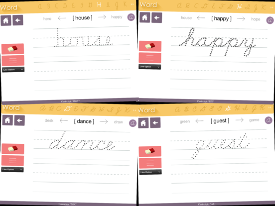 Screenshot #6 pour Cursive Writing HD Styles