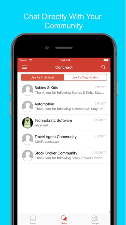 Conchact - Join a Community screenshot-3