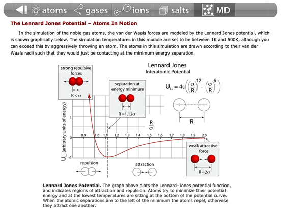 Atoms In Motion, Student Ed. iPad screenshot 5 - Education app