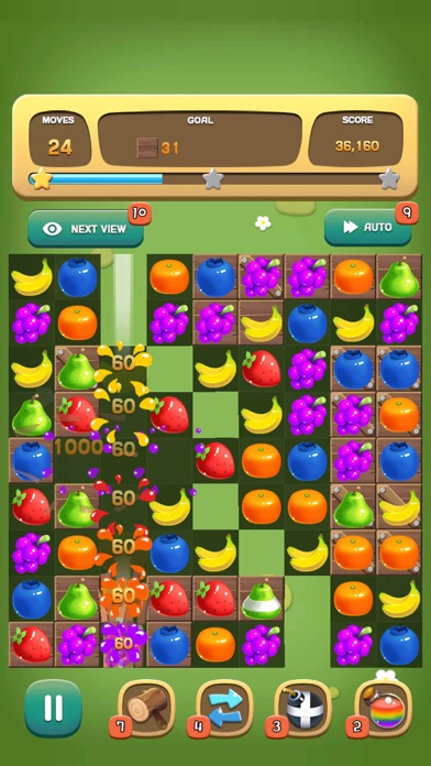 Screenshot #1 pour Fruits Match Roi