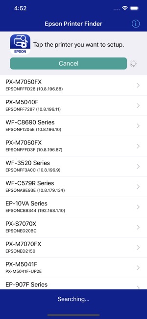 Epson Printer Finder on the App Store