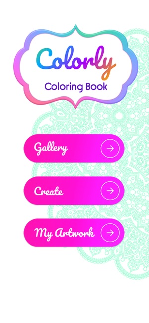 Draw Mandala Coloring Book