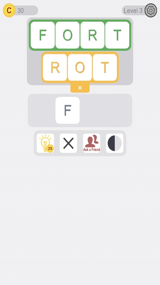 #2. Make Words (iOS) 由: Mustafa Rasheed