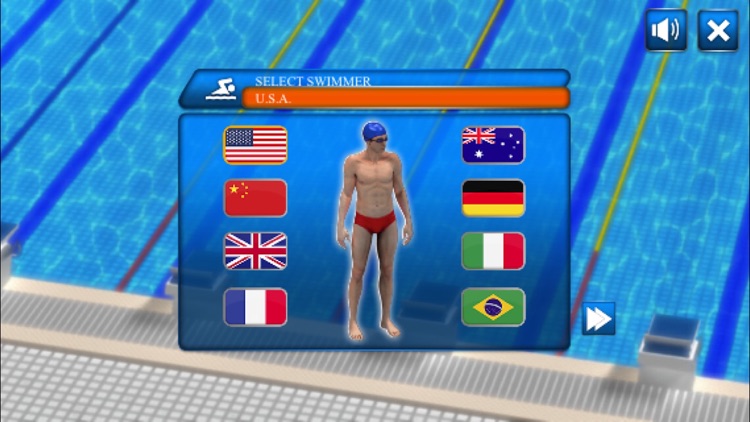 Swimming Race Sports Game