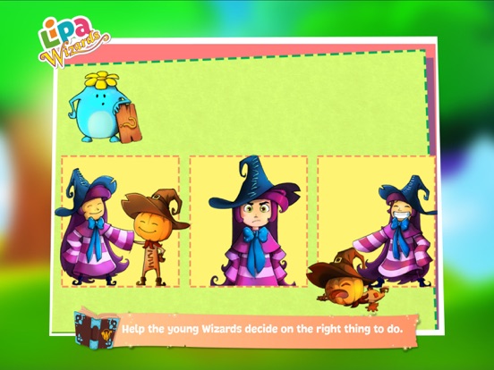 Lipa Wizards: The Book iPad screenshot