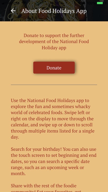 National Food Holidays screenshot-7