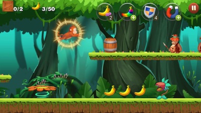 Jungle Monkey Run Adventure screenshot 2