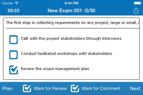 PMP Exam Online screenshot 3