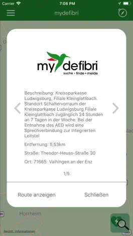 Game screenshot mydefibri - Defibrilatoren apk