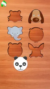 Animal Wooden Puzzle - Riddles screenshot #3 for iPhone