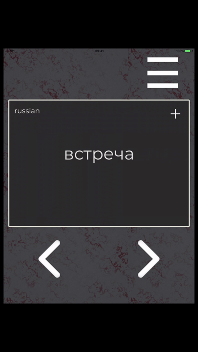 Russian Flashcards Set screenshot 2