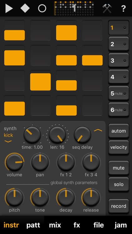 Elastic Drums
