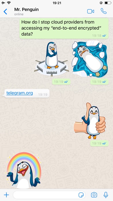 10 Sticker Packs for WhatsApp Screenshot 9