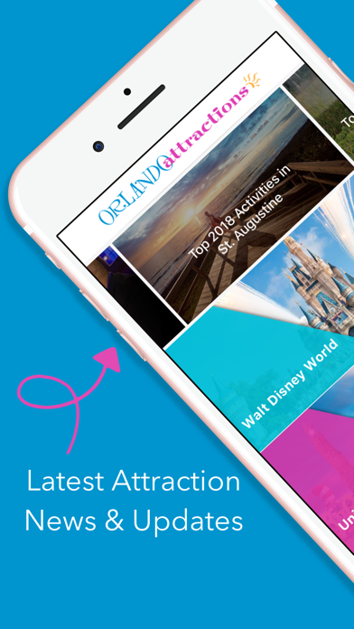 Screenshot #1 pour Orlando Attractions Guide