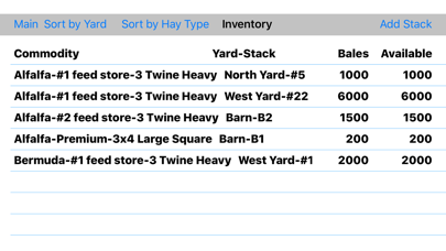 How to cancel & delete AgSys Hay Inventory from iphone & ipad 2