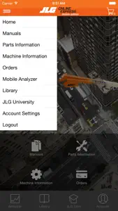 JLG Online Express Mobile screenshot #2 for iPhone