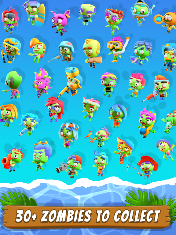 Zombie Beach Party iPad screenshot 6 - Games app