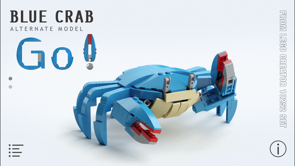 #1. Blue Crab for LEGO 10252 Set (iOS) By: Sergey Slobodenyuk