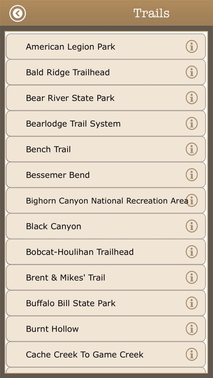 Wyoming Trails & Camps,Parks screenshot-3