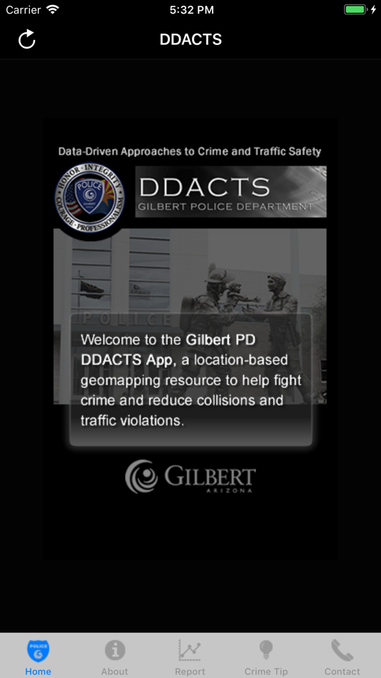 #1. DDACTS (iOS) 来自: Town of Gilbert