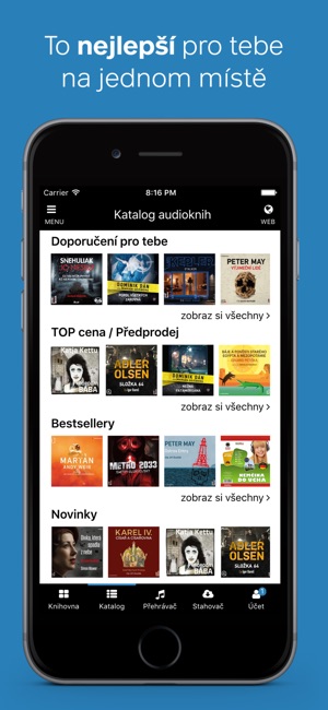 Audiolibrix - Audioknihy(圖2)-速報App