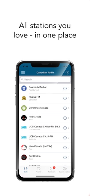 Canadian Radio online