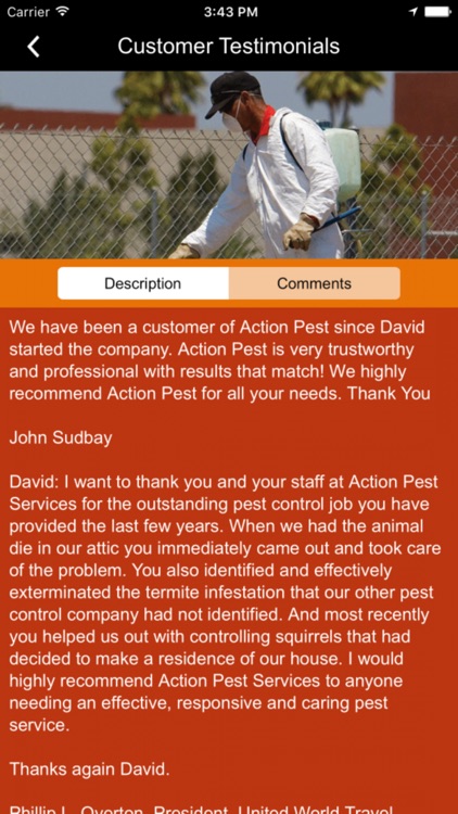 Action Pest Services. screenshot-3