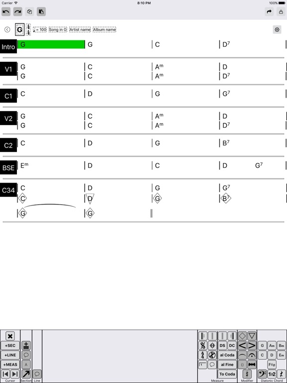 Screenshot #4 pour Chord Charts
