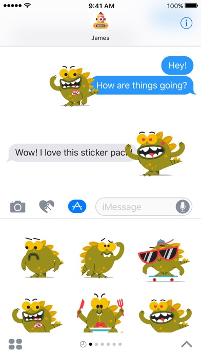 Lil’ Destroyer Sticker Keyboard screenshot 4