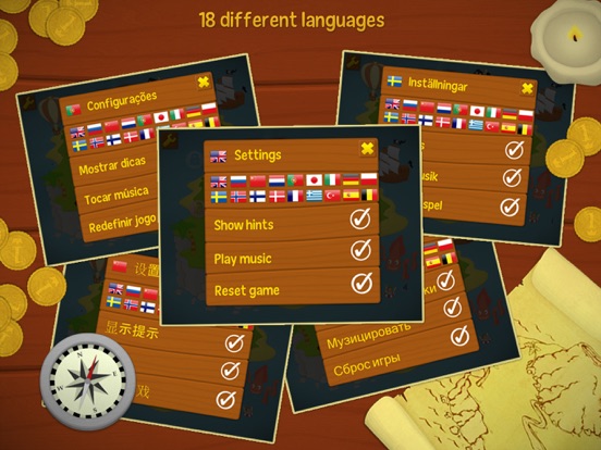 Learn to count 123 pirates iPad screenshot 5 - Education app