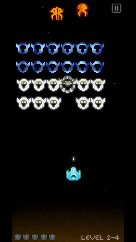 #1. Voxel Invaders (iOS) Podle: Noctua Software Ltd