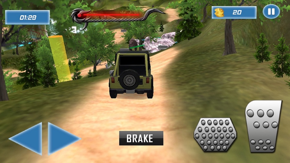 #1. Bumpy Offroad Jeep Driver (iOS) Podle: Nouman khan