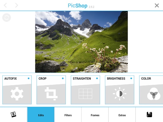 PicShop Lite - Photo Editor iPad app afbeelding 2