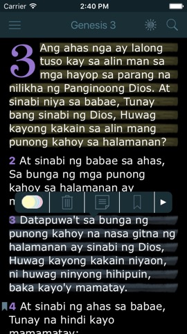 Ang Dating Biblia. Filipinoのおすすめ画像2