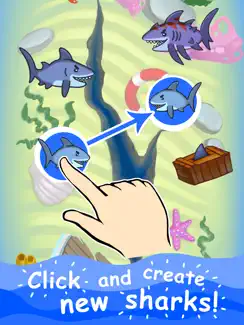 Angry Shark Evolution Clicker iPad image 2