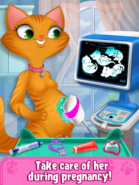 Screenshot #5 pour My Newborn Kitty - Fluffy Care