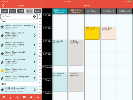 Screenshot #6 pour ISAPS Events