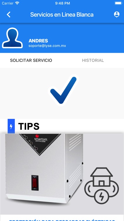 Servicios en Linea Blanca screenshot-4