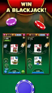 blackjack 21 - platinum player iphone screenshot 3