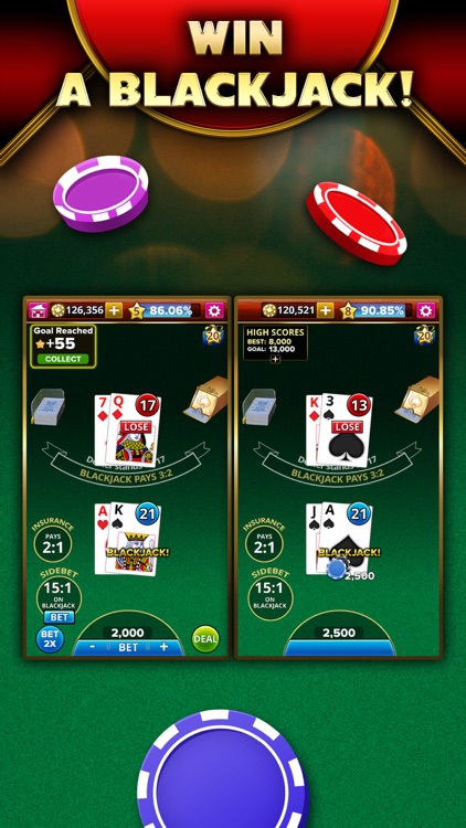 Blackjack 21 - Platinum Player