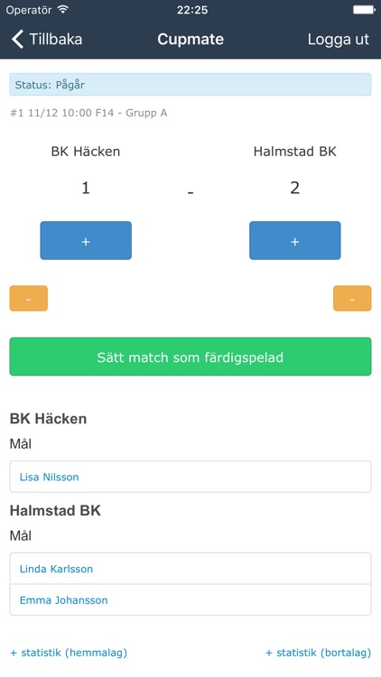 Resultat Vårkicken