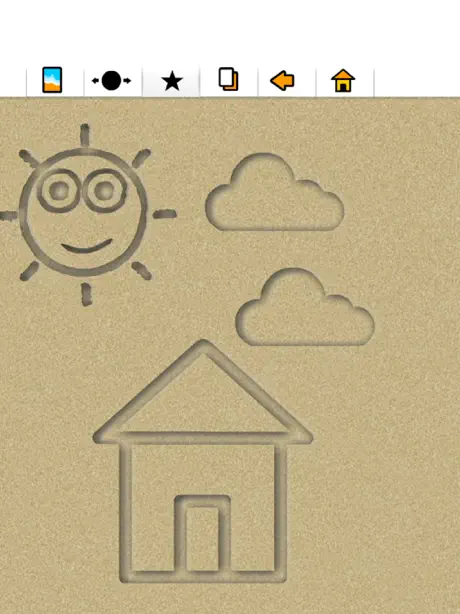 اكتب و ارسم على الرمل