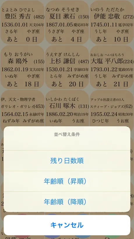 シンプル記念日メモ〜大切な人の誕生日や記念日のメモとして〜