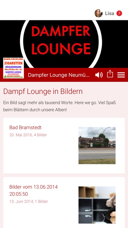 Dampfer Lounge Neumünster
