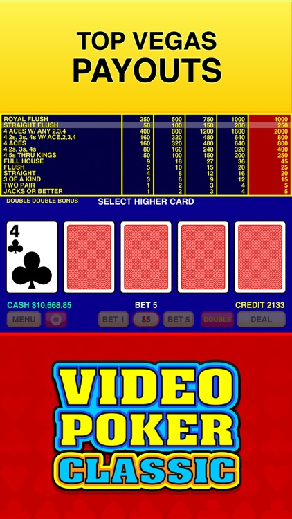 Video Poker Classic - 39 Games screenshot-4