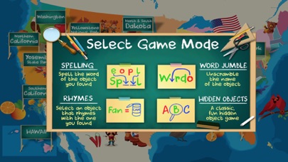 Kids USA: Hidden Word Games screenshot 3