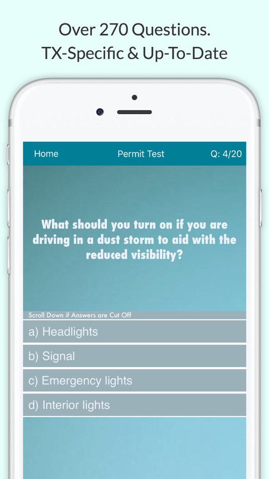 Texas DMV Permit Test - 4.92 - (iOS)